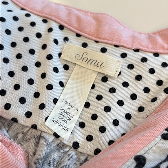 Soma pajamas, 4 pieces. 1!Long sleeve & 1 sleeveless. Pants, pockets & elastic - Picture 6 of 15